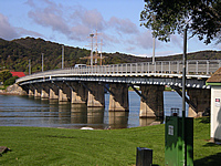 Waitangi bridge - 50km per hour please