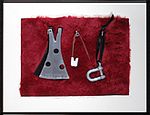 "Ours Sheila"  male and female singlet assemblage